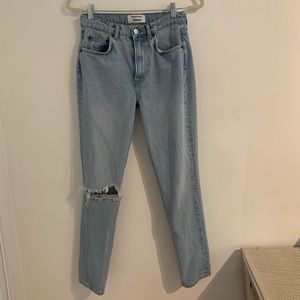 Reformation Julia high cigarette Jean